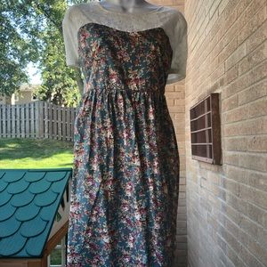 Vienna Summer 4x Country Girl Floral Dress NWT